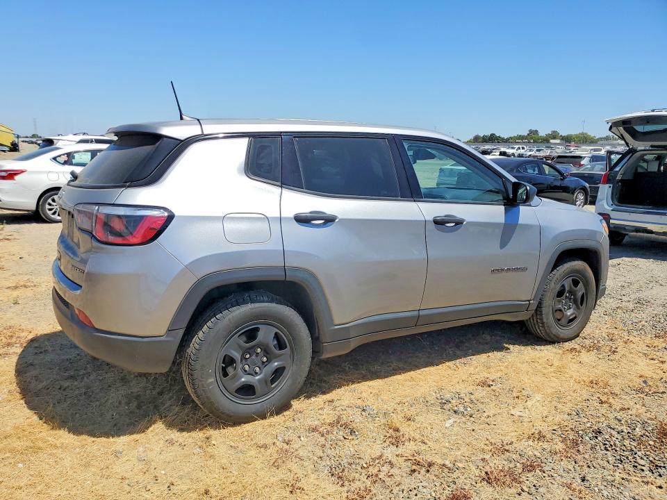 Продаж на аукціоні авто 2019 Jeep Compass, vin: 3C4NJCABXKT615780, номер лоту: 59849856