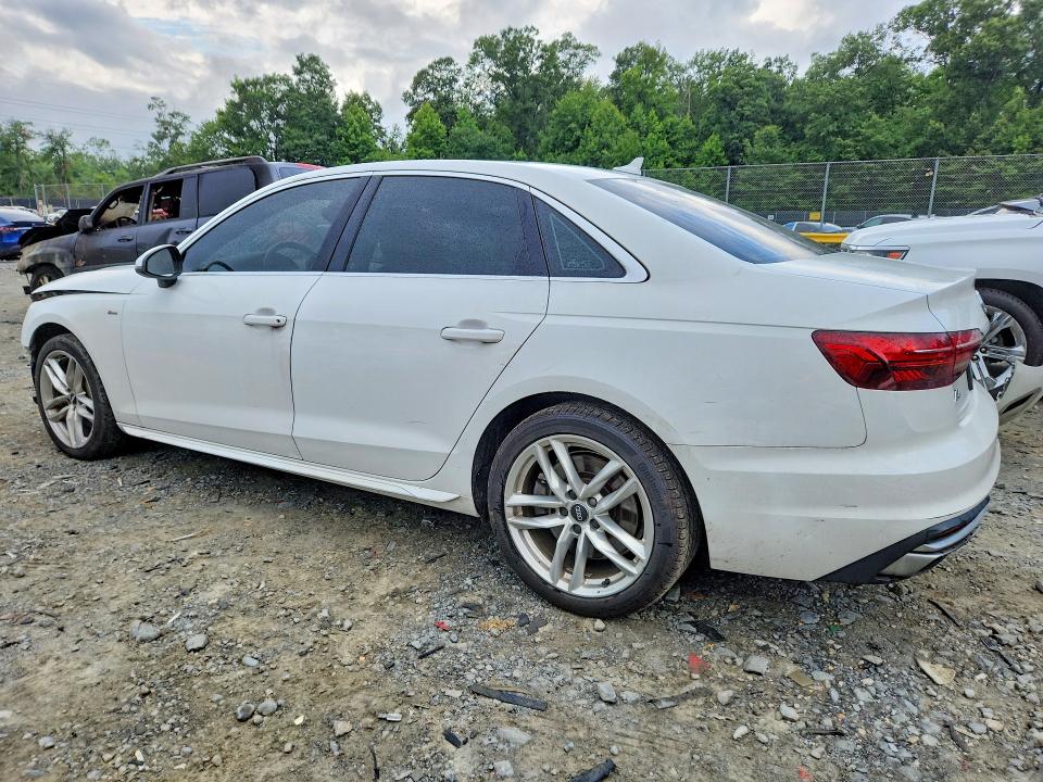 2020 Audi A4 მანქანა იყიდება აუქციონზე, vin: WAUDNAF41LN009779, აუქციონის ნომერი: 60243526