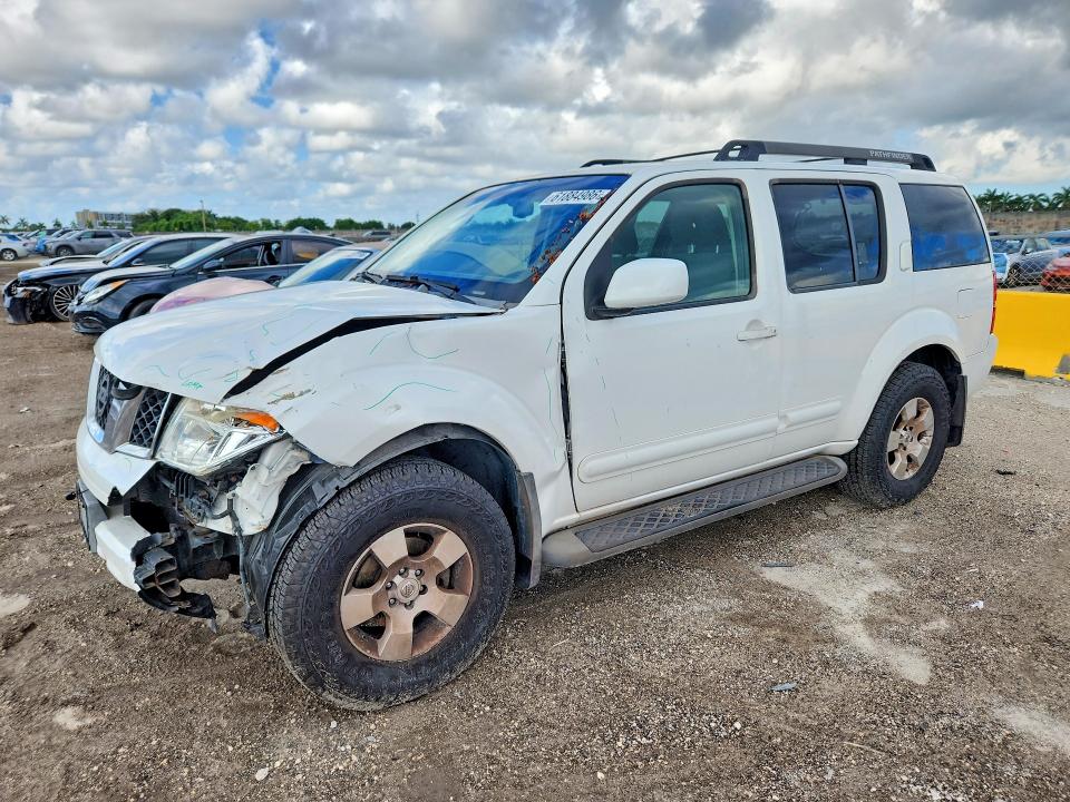 Продажа на аукционе авто 2007 Nissan Pathfinder, vin: 5N1AR18UX7C626215, номер лота: 61884986