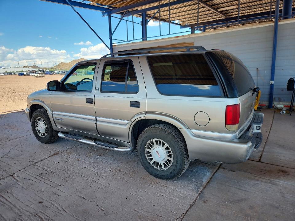 2001 Gmc Jimmy მანქანა იყიდება აუქციონზე, vin: 1GKDT13W912217751, აუქციონის ნომერი: 62341616