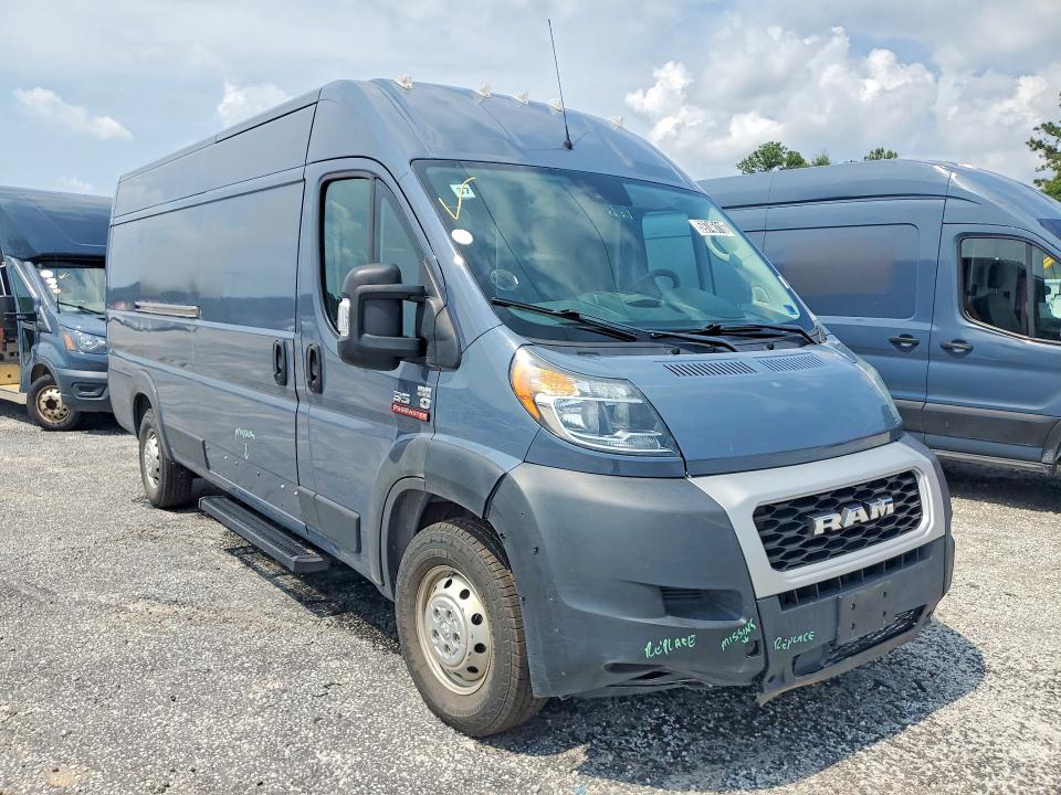 Продаж на аукціоні авто 2021 Ram Promaster 3500, vin: 3C6MRVJG6ME535984, номер лоту: 59746116