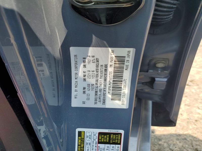 Aukcja sprzedaży 2023 Mazda 3, vin: JM1BPBLM6P1615705, numer aukcji: 61137666