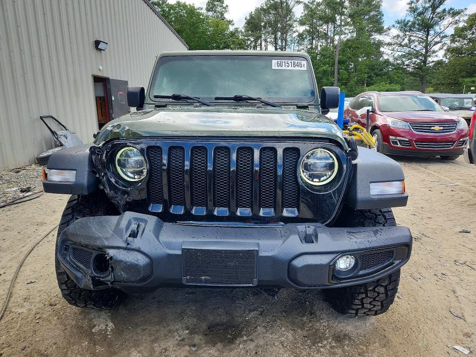 60151846 :رقم المزاد ، 1C4HJXDG0MW753255 vin ، 2021 Jeep Wrangler Unlimited مزاد بيع