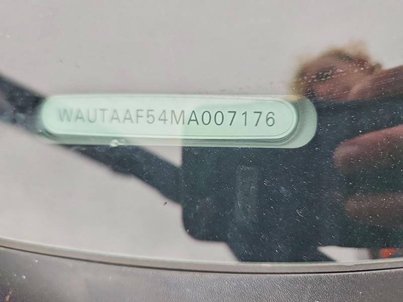 60092776 :رقم المزاد ، WAUTAAF54MA007176 vin ، 2021 Audi A5 مزاد بيع