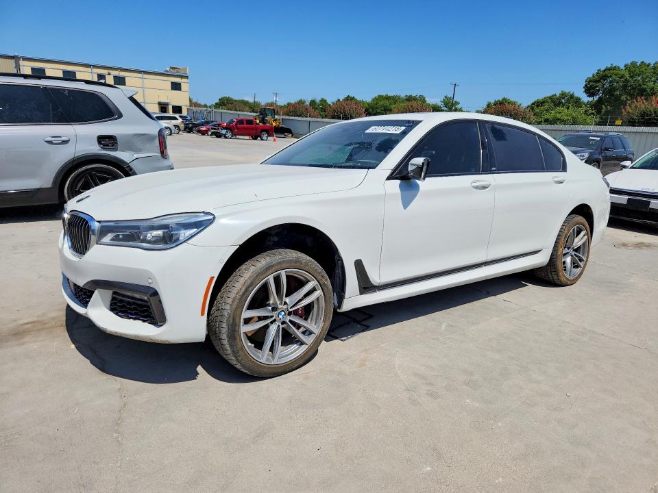 2018 Bmw 750 მანქანა იყიდება აუქციონზე, vin: WBA7F2C53JG423595, აუქციონის ნომერი: 62744216