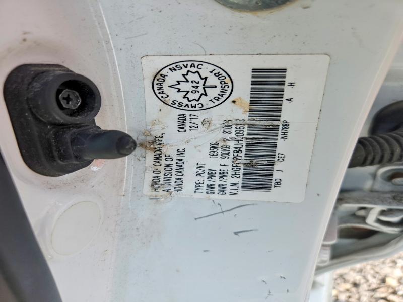 Aukcja sprzedaży 2018 Honda Civic, vin: 2HGFC2F84JH009678, numer aukcji: 59965656
