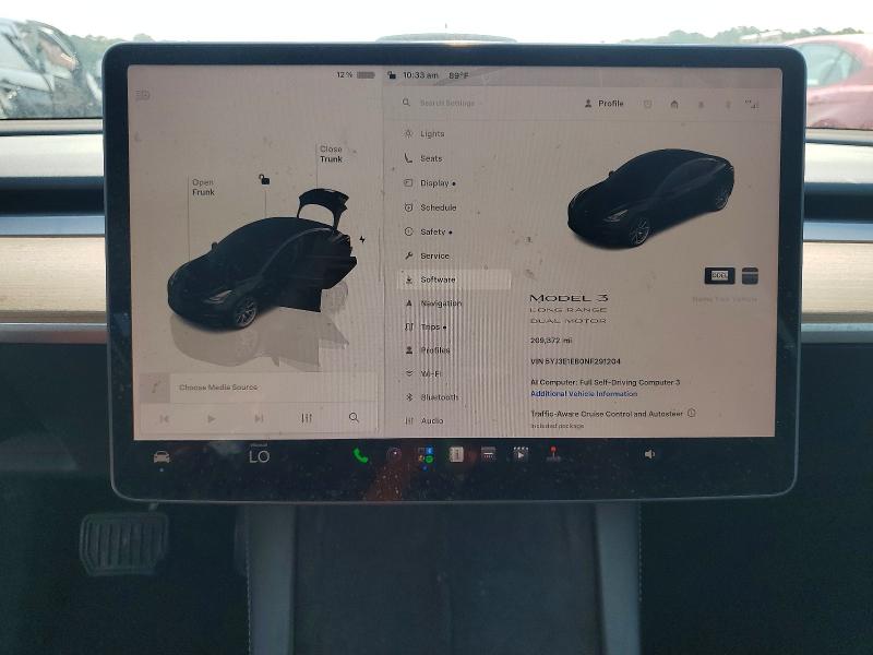 Aukcja sprzedaży 2022 Tesla Model 3, vin: 5YJ3E1EB0NF291204, numer aukcji: 63209556