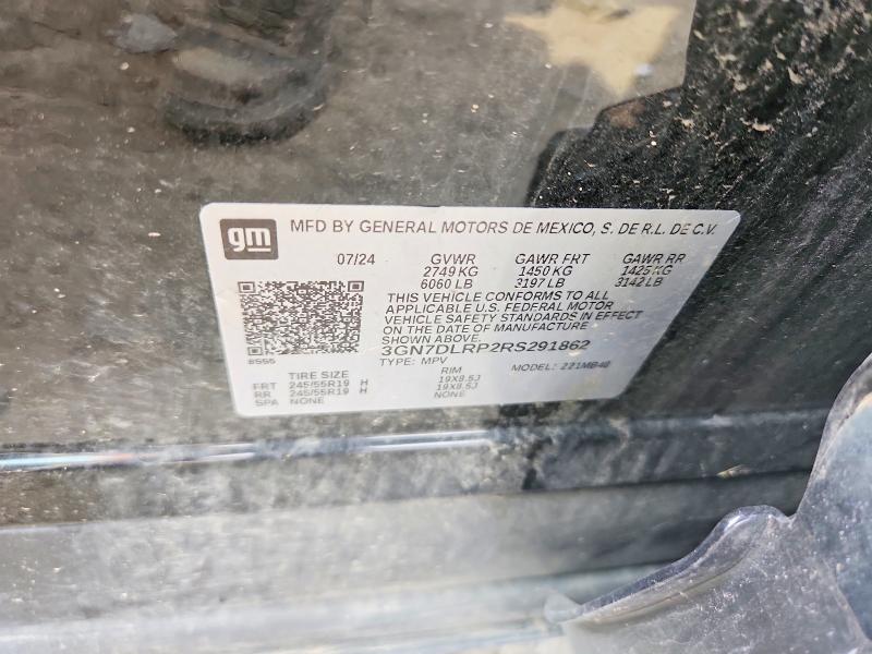 61142256 :رقم المزاد ، 3GN7DLRP2RS291862 vin ، 2024 Chevrolet Equinox مزاد بيع