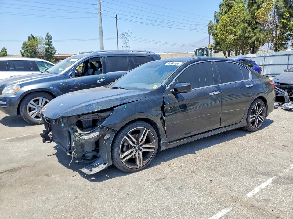 58988106 :رقم المزاد ، 1HGCR2F51GA197588 vin ، 2016 Honda Accord مزاد بيع