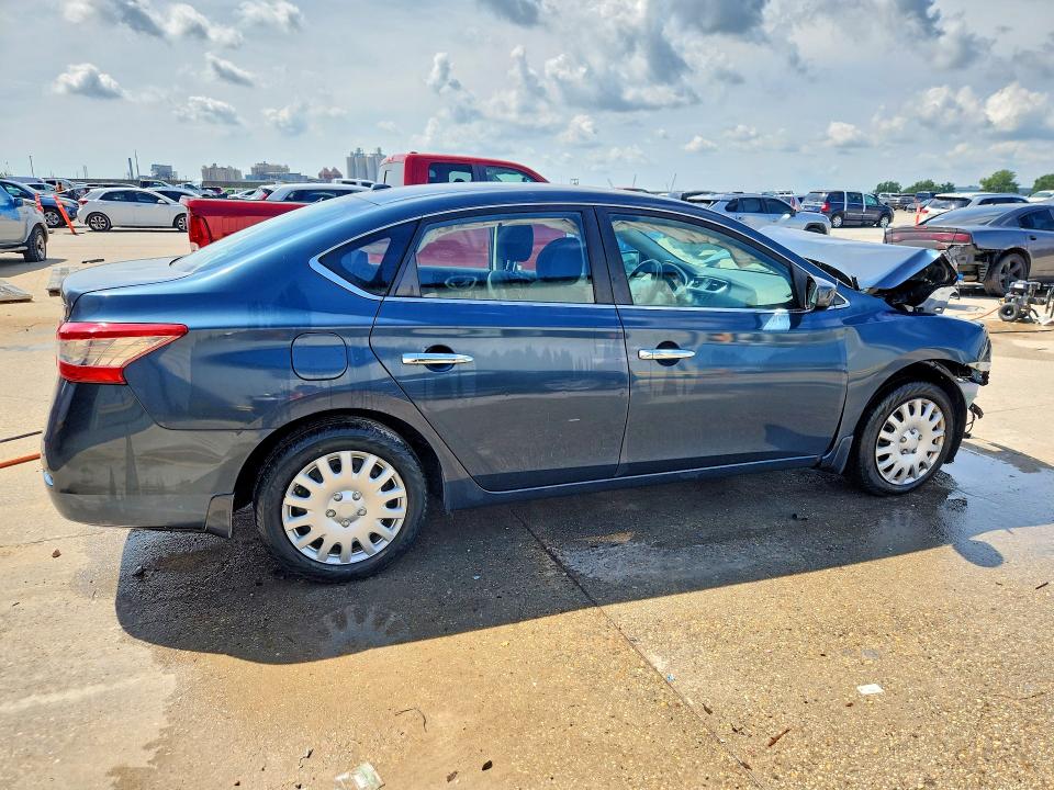 60164486 :رقم المزاد ، 3N1AB7AP6FL695229 vin ، 2015 Nissan Sentra مزاد بيع