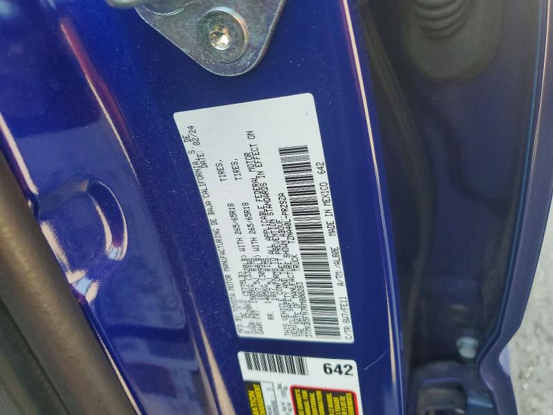 60270666 :رقم المزاد ، 3TMKB5FN7RM000283 vin ، 2024 Toyota Tacoma مزاد بيع