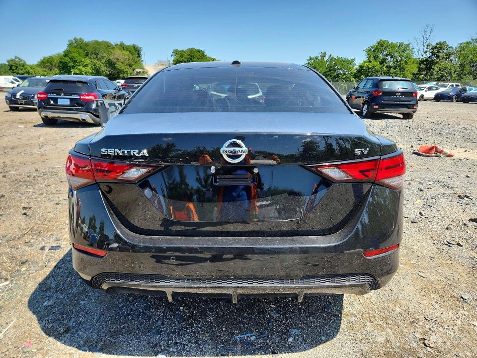 2022 Nissan Sentra მანქანა იყიდება აუქციონზე, vin: 3N1AB8CVXNY288193, აუქციონის ნომერი: 61887046