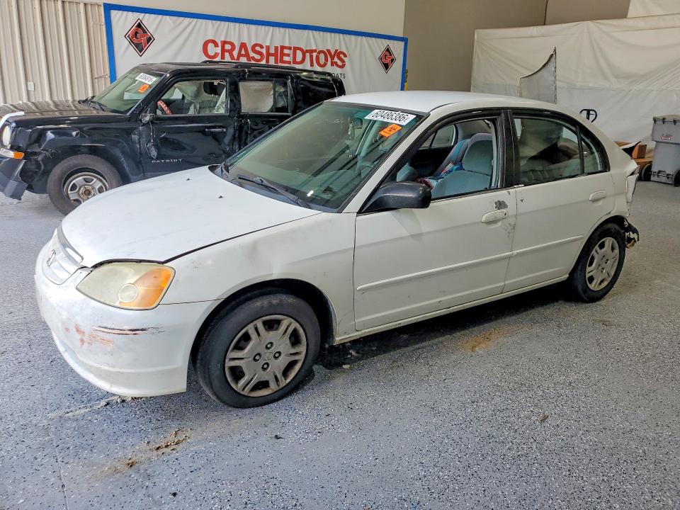 2002 Honda Civic მანქანა იყიდება აუქციონზე, vin: 2HGES16552H569628, აუქციონის ნომერი: 60486386