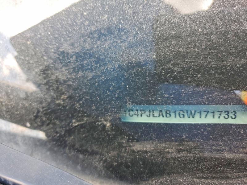 Продажа на аукционе авто 2016 Jeep Cherokee, vin: 1C4PJLAB1GW171733, номер лота: 59993706