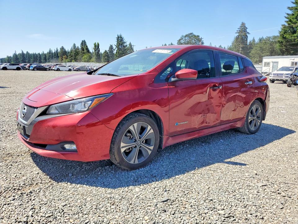 2019 Nissan Leaf მანქანა იყიდება აუქციონზე, vin: 1N4AZ1CP4KC308126, აუქციონის ნომერი: 60070106