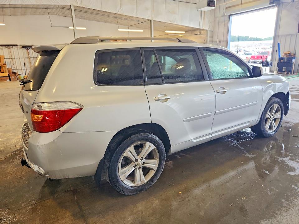 2008 Toyota Highlander მანქანა იყიდება აუქციონზე, vin: JTEES43A782101849, აუქციონის ნომერი: 62095896