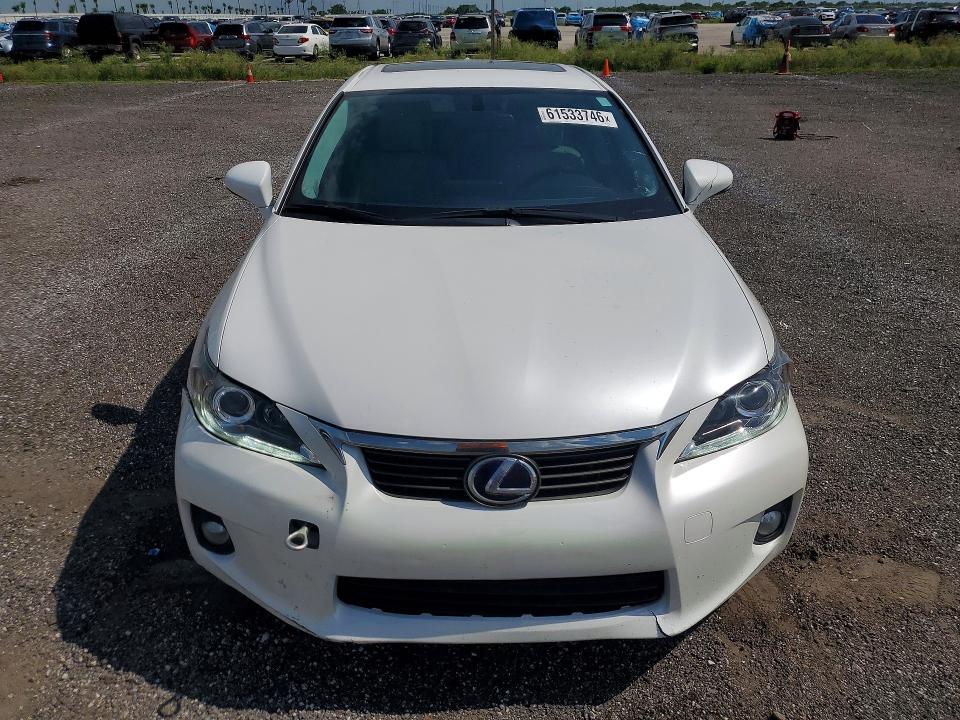 2012 Lexus Ct მანქანა იყიდება აუქციონზე, vin: JTHKD5BH2C2075156, აუქციონის ნომერი: 61533746