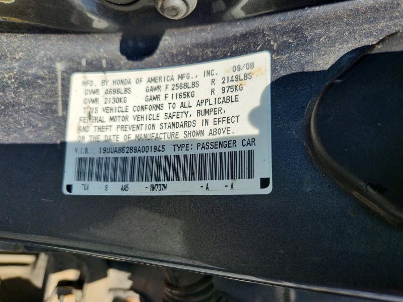 Продаж на аукціоні авто 2009 Acura Tl, vin: 19UUA86289A001945, номер лоту: 61371226