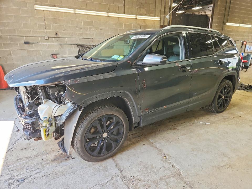 60805386 :رقم المزاد ، 3GKALVEX0JL158829 vin ، 2018 Gmc Terrain مزاد بيع