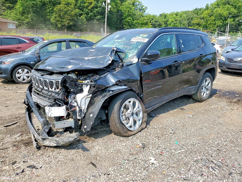 61859956 :رقم المزاد ، 3C4NJDBN3ST617353 vin ، 2025 Jeep Compass مزاد بيع