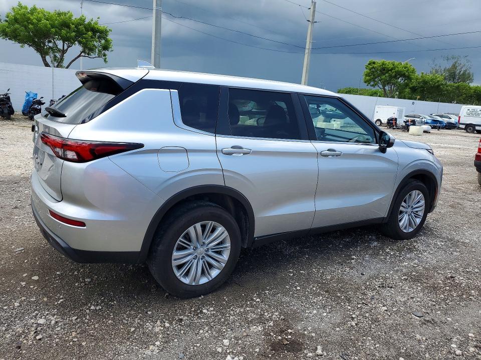 59913096 :رقم المزاد ، JA4J3UA80RZ002857 vin ، 2024 Mitsubishi Outlander مزاد بيع