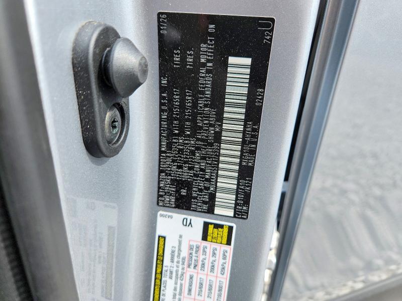 Продажа на аукционе авто 2026 Toyota Corolla, vin: 7MUAAAAG5TV175399, номер лота: 60173366