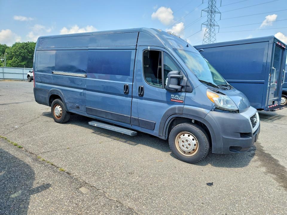 2020 Ram Promaster 3500 მანქანა იყიდება აუქციონზე, vin: 3C6URVJG1LE136155, აუქციონის ნომერი: 61361376