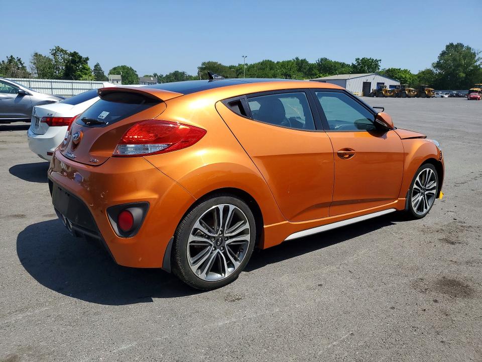Продажа на аукционе авто 2016 Hyundai Veloster, vin: KMHTC6AE1GU281726, номер лота: 59390356