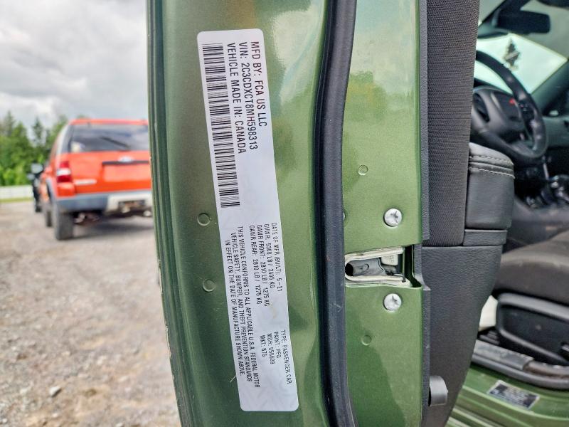 Aukcja sprzedaży 2021 Dodge Charger, vin: 2C3CDXCT8MH598313, numer aukcji: 60619816