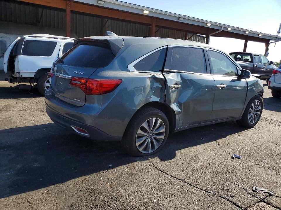 61542346 :رقم المزاد ، 5FRYD4H43EB044121 vin ، 2014 Acura Mdx مزاد بيع