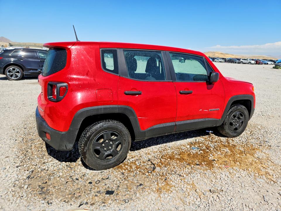 60424646 :رقم المزاد ، ZACCJBAH0HPE66513 vin ، 2017 Jeep Renegade مزاد بيع