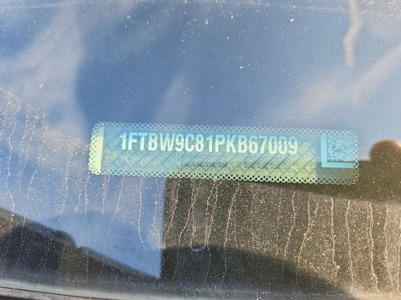 2023 Ford Transit მანქანა იყიდება აუქციონზე, vin: 1FTBW9C81PKB67009, აუქციონის ნომერი: 62101116