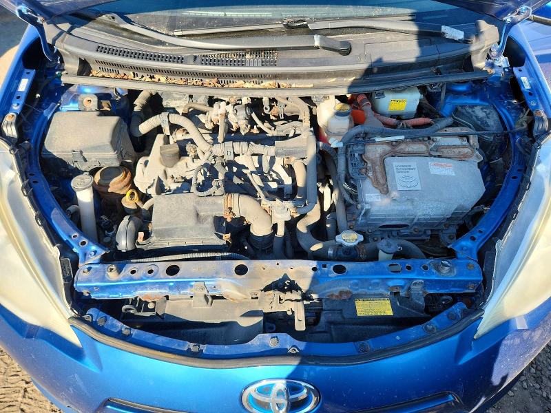 2013 Toyota Prius C მანქანა იყიდება აუქციონზე, vin: JTDKDTB36D1529202, აუქციონის ნომერი: 63126526