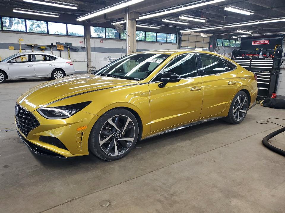 Auction sale of the 2021 Hyundai Sonata, vin: 5NPEJ4J25MH064313, lot number: 60458836
