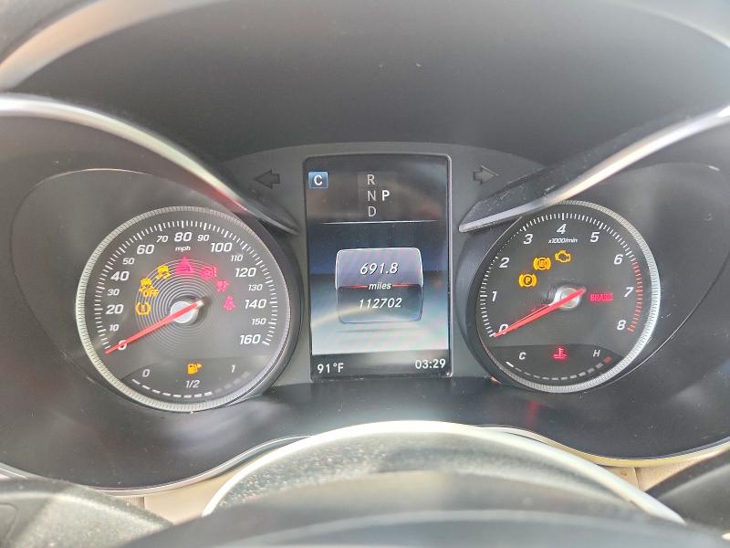 61430616 :رقم المزاد ، 55SWF4JBXJU260794 vin ، 2018 Mercedes-benz C مزاد بيع