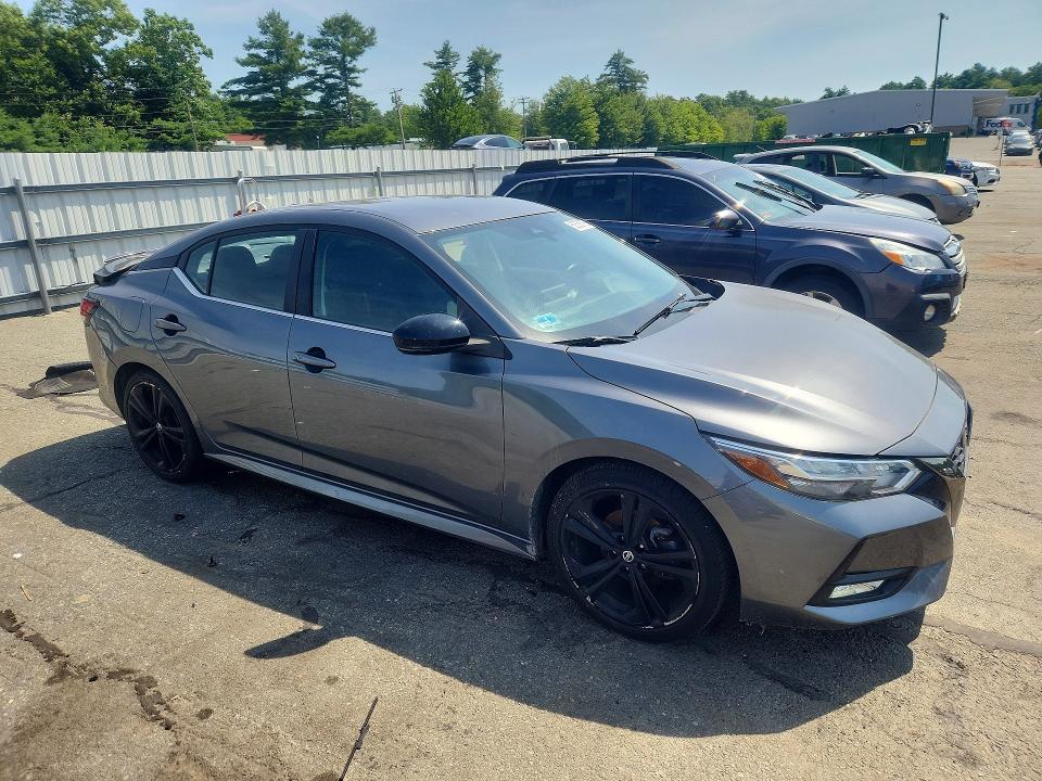 2021 Nissan Sentra მანქანა იყიდება აუქციონზე, vin: 3N1AB8DVXMY299496, აუქციონის ნომერი: 60558756