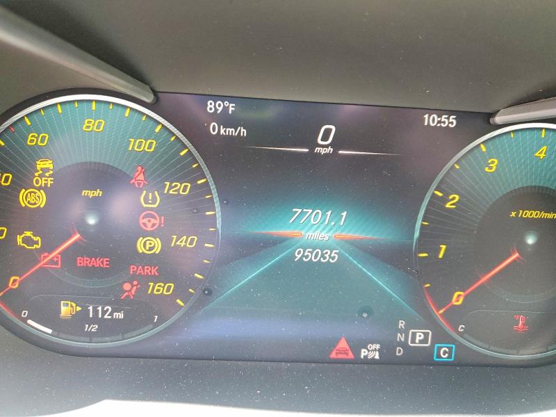 2020 Mercedes-benz C მანქანა იყიდება აუქციონზე, vin: WDDWF8DB5LR544499, აუქციონის ნომერი: 56486696