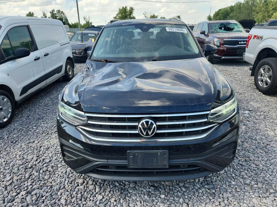 Aukcja sprzedaży 2022 Volkswagen Tiguan, vin: 3VV2B7AX6NM153544, numer aukcji: 59219686