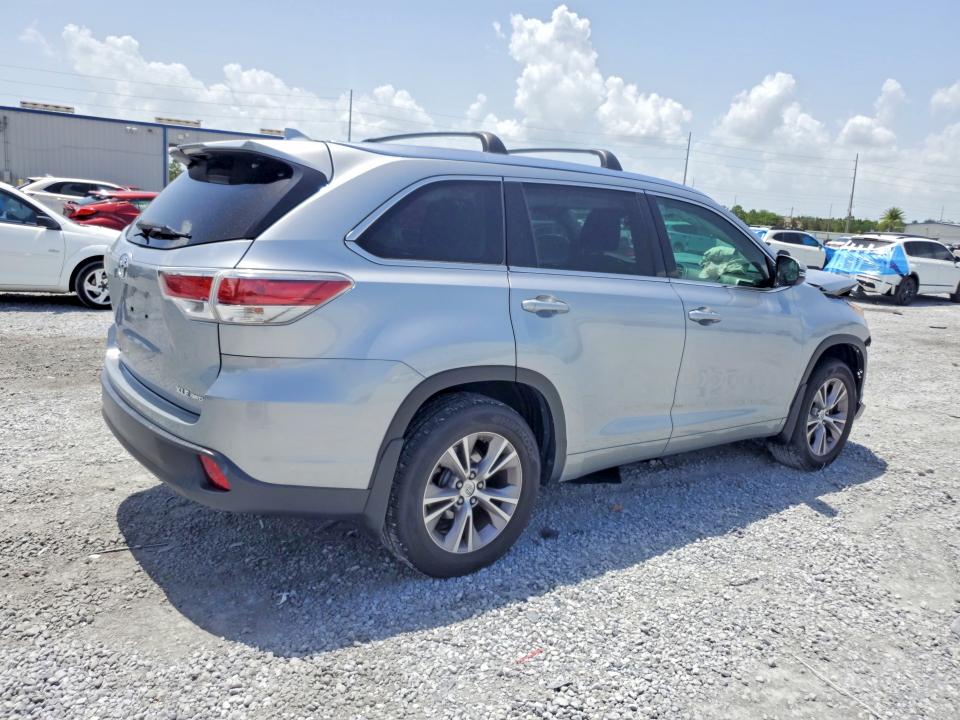 Продаж на аукціоні авто 2014 Toyota Highlander, vin: 5TDJKRFH4ES036472, номер лоту: 61243456