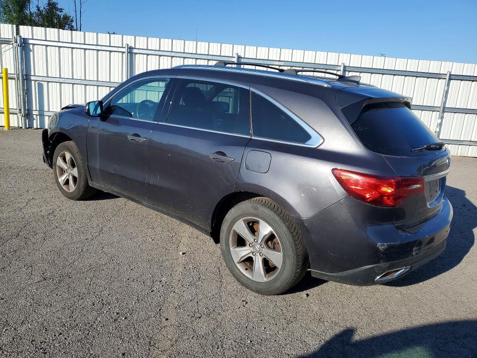 2014 Acura Mdx მანქანა იყიდება აუქციონზე, vin: 5FRYD4H2XEB003886, აუქციონის ნომერი: 63491806