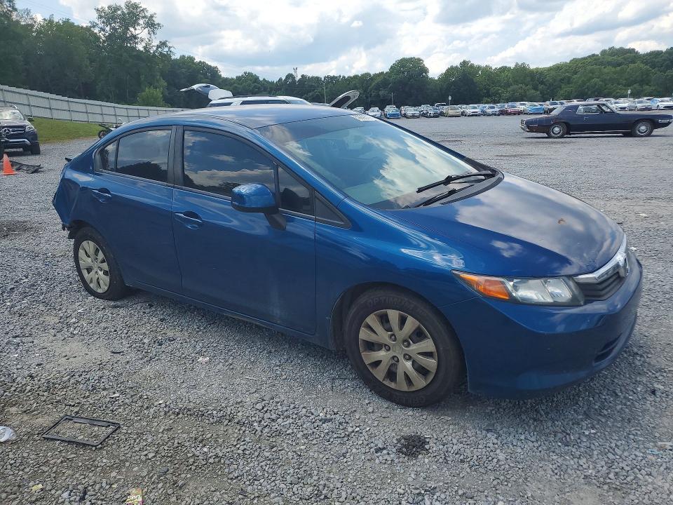 2012 Honda Civic მანქანა იყიდება აუქციონზე, vin: 2HGFB2F53CH536462, აუქციონის ნომერი: 59893096