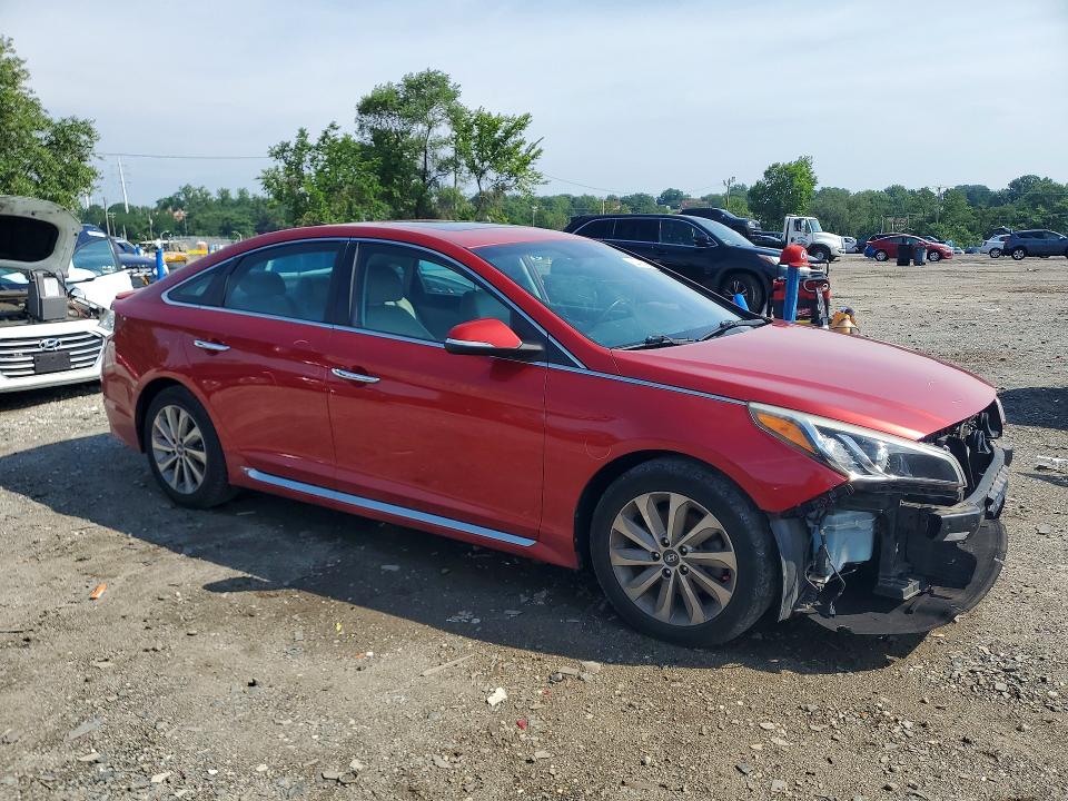 Продаж на аукціоні авто 2017 Hyundai Sonata, vin: 5NPE34AF0HH443559, номер лоту: 60436196