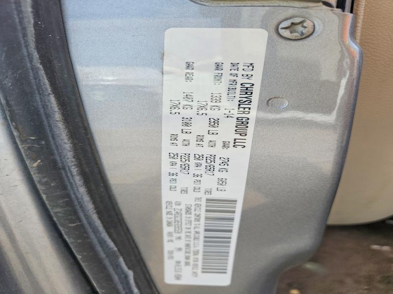 Продажа на аукционе авто 2014 Dodge Grand Caravan, vin: 2C4RDGCG8ER265520, номер лота: 59672856