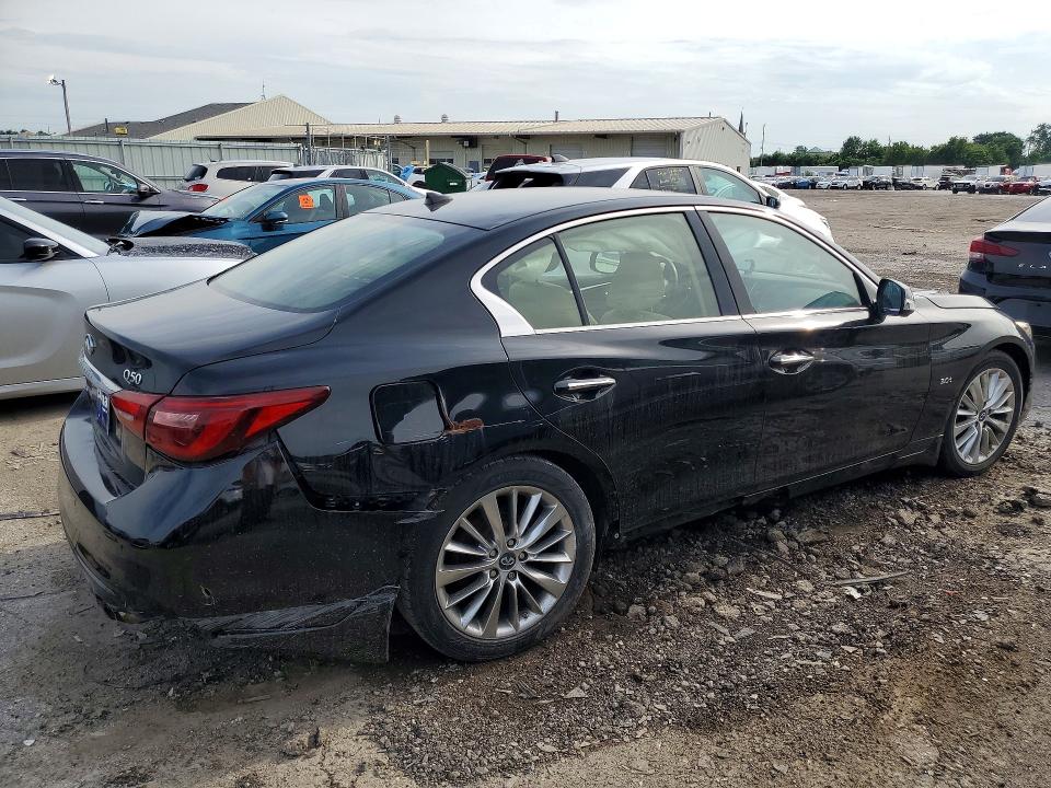 Продаж на аукціоні авто 2019 Infiniti Q50, vin: JN1EV7AR9KM550180, номер лоту: 60427486