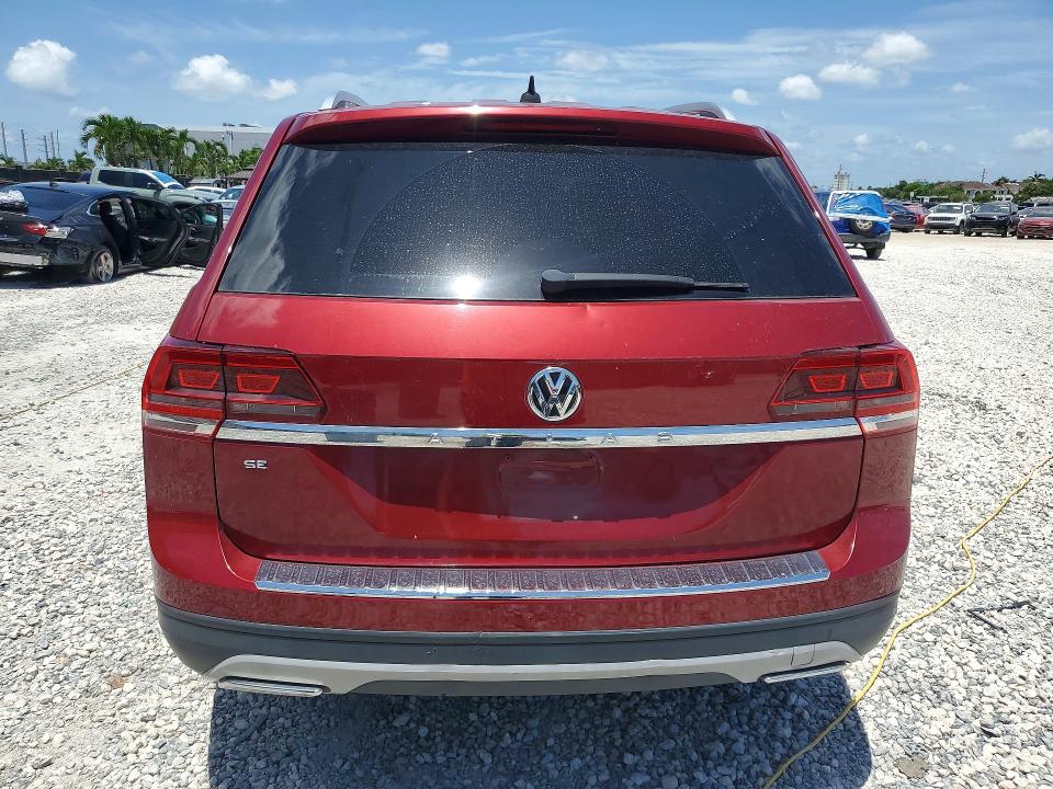 2018 Volkswagen Atlas მანქანა იყიდება აუქციონზე, vin: 1V2DP2CA7JC591942, აუქციონის ნომერი: 61857006