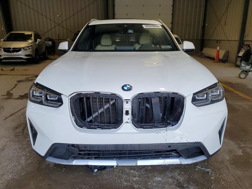 2022 Bmw X3 მანქანა იყიდება აუქციონზე, vin: 5UX53DP03N9M92843, აუქციონის ნომერი: 59948856
