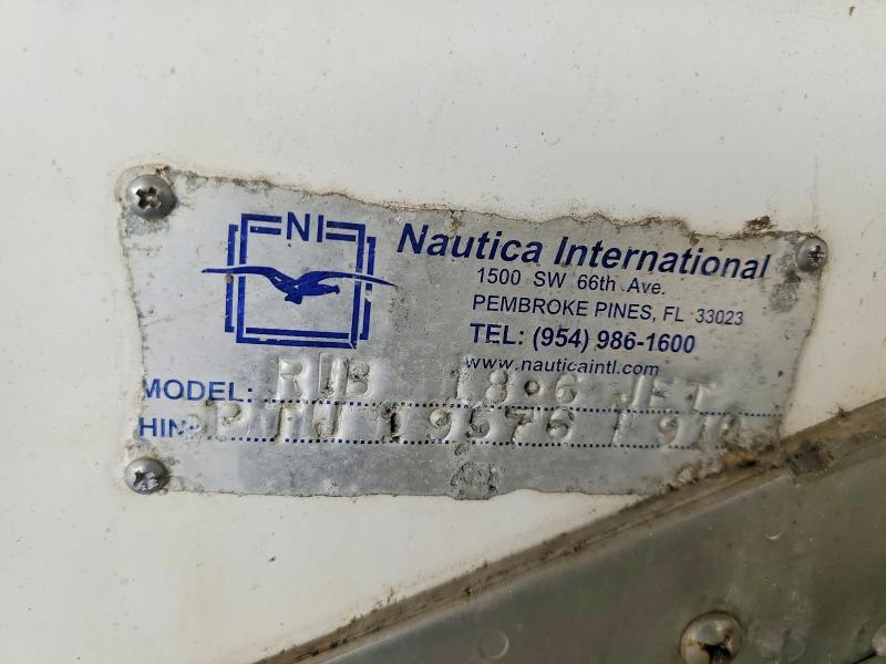 2010 Nautica Boat მანქანა იყიდება აუქციონზე, vin: PTJ19576I910, აუქციონის ნომერი: 61742286