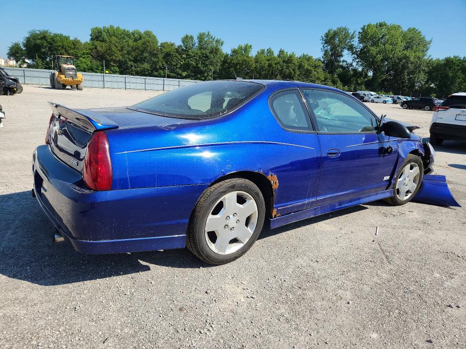 Продажа на аукционе авто 2007 Chevrolet Monte Carlo, vin: 2G1WL16C479356047, номер лота: 60226566