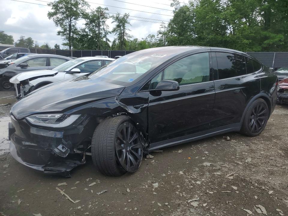 2023 Tesla Model X მანქანა იყიდება აუქციონზე, vin: 7SAXCBE58PF372786, აუქციონის ნომერი: 60089356