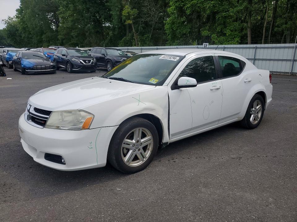 2013 Dodge Avenger მანქანა იყიდება აუქციონზე, vin: 1C3CDZCB9DN626095, აუქციონის ნომერი: 62228296